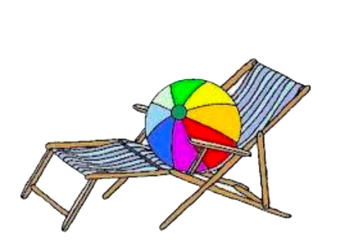 Sonnenstuhl mit Ball